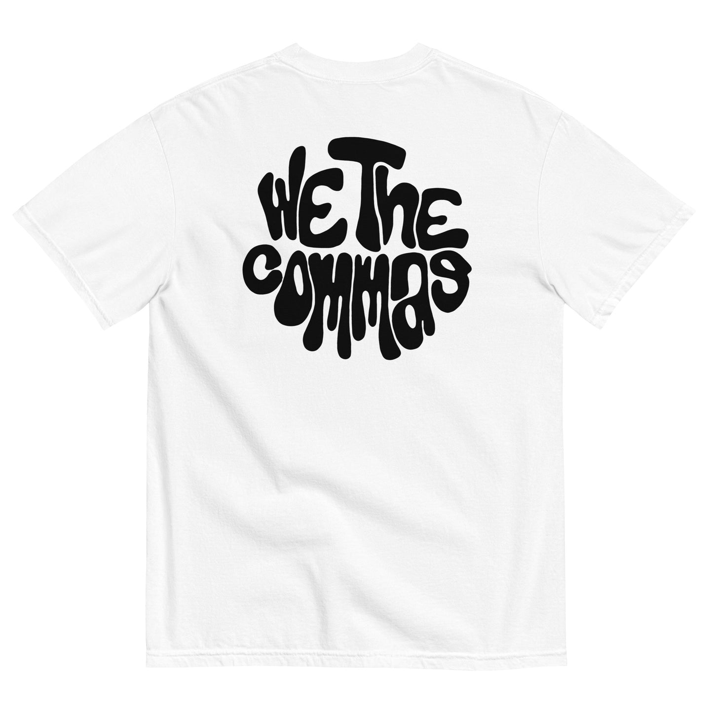 WE THE COMMAS BIG LOGO T-SHIRT