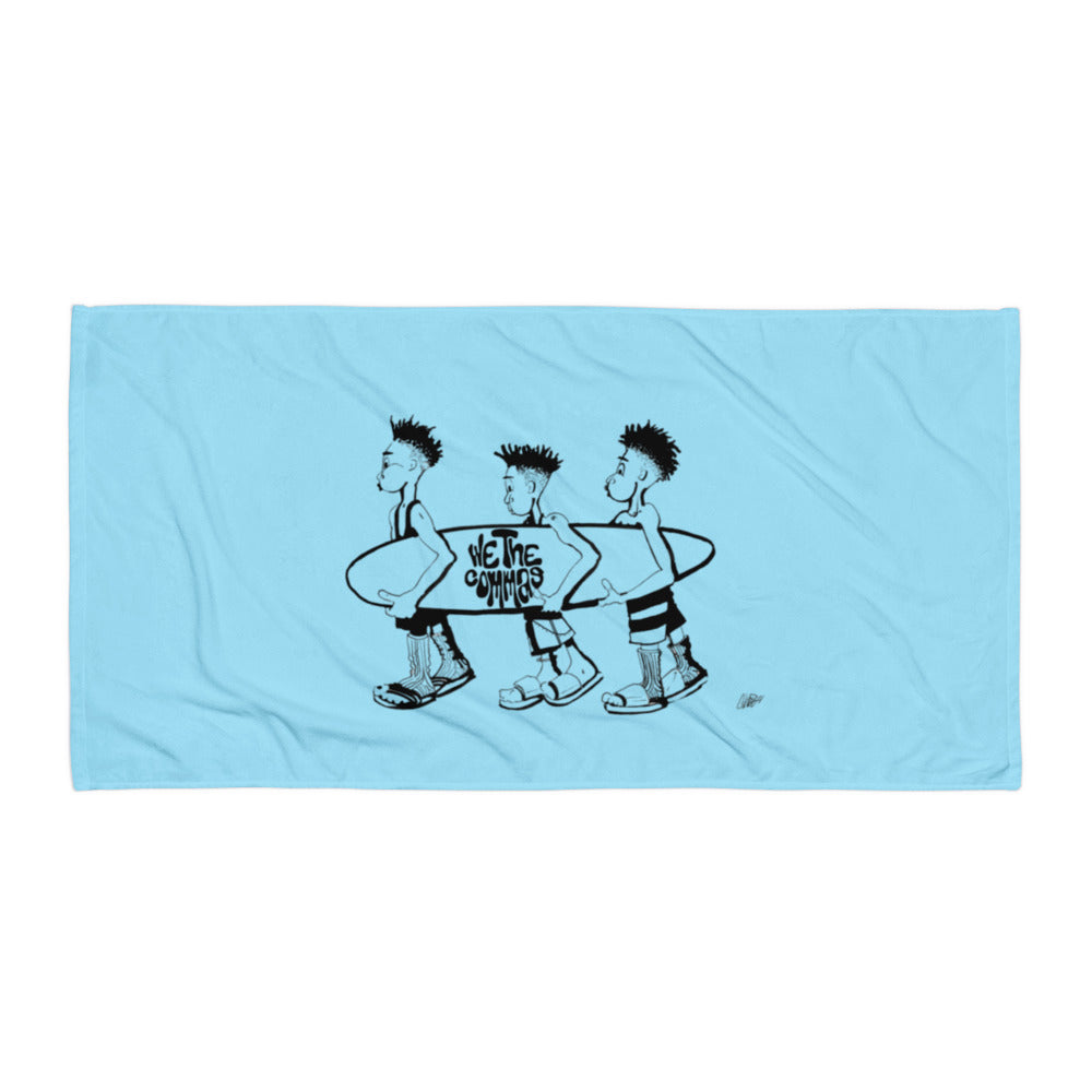 WE THE COMMAS TOWEL