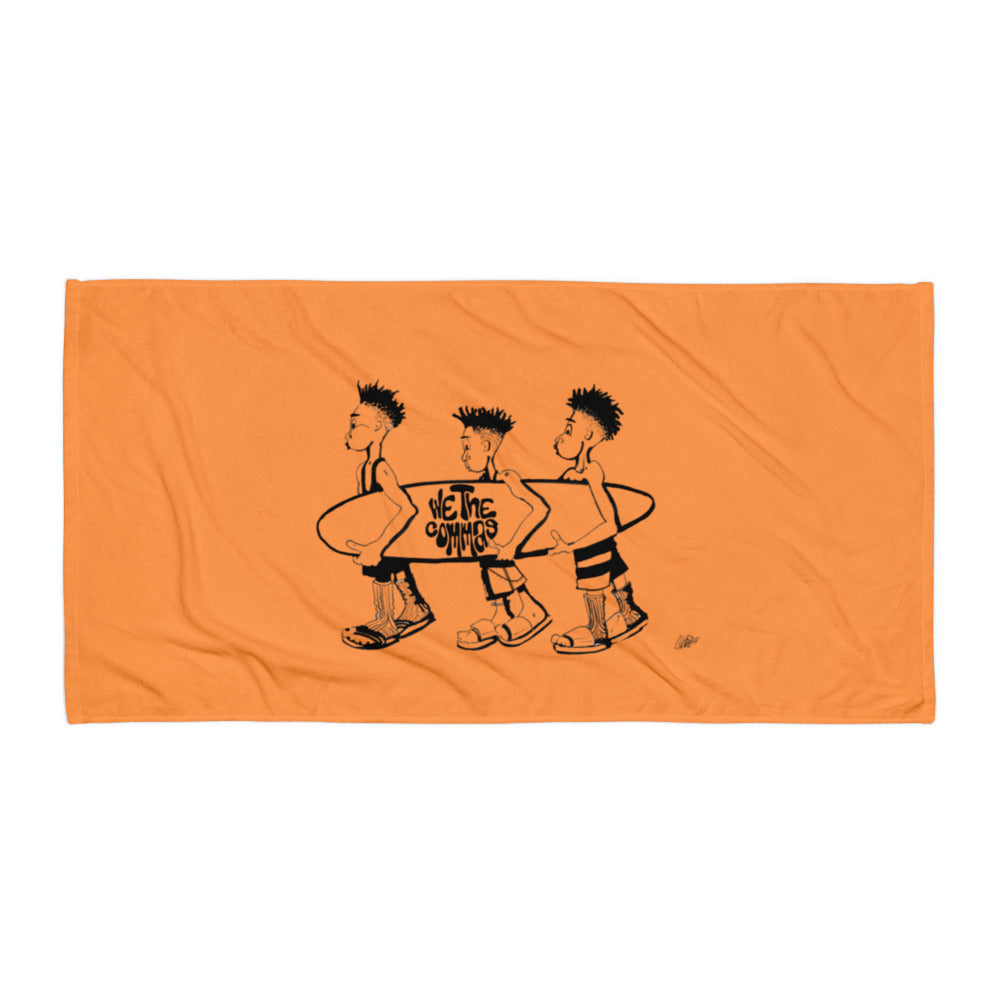 WE THE COMMAS TOWEL