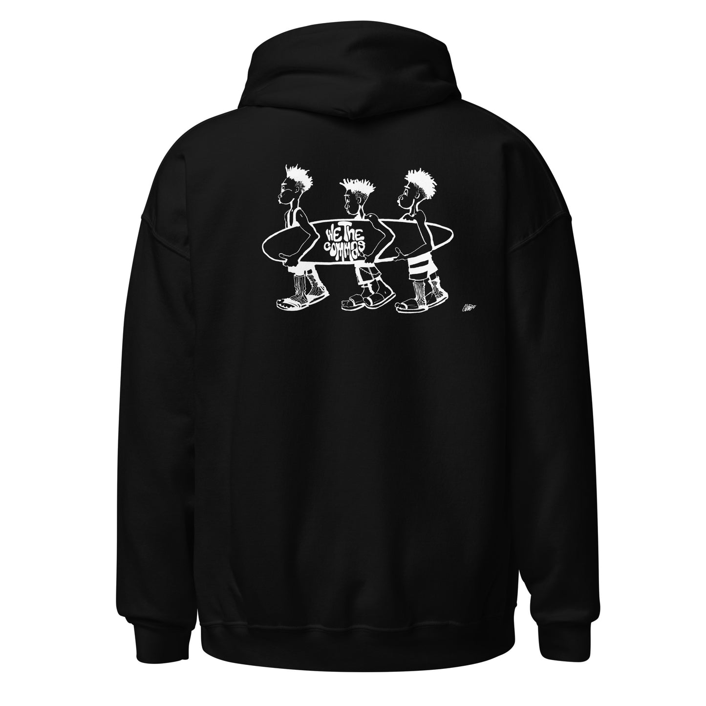 WE THE COMMAS SURF BOARD HOODIE