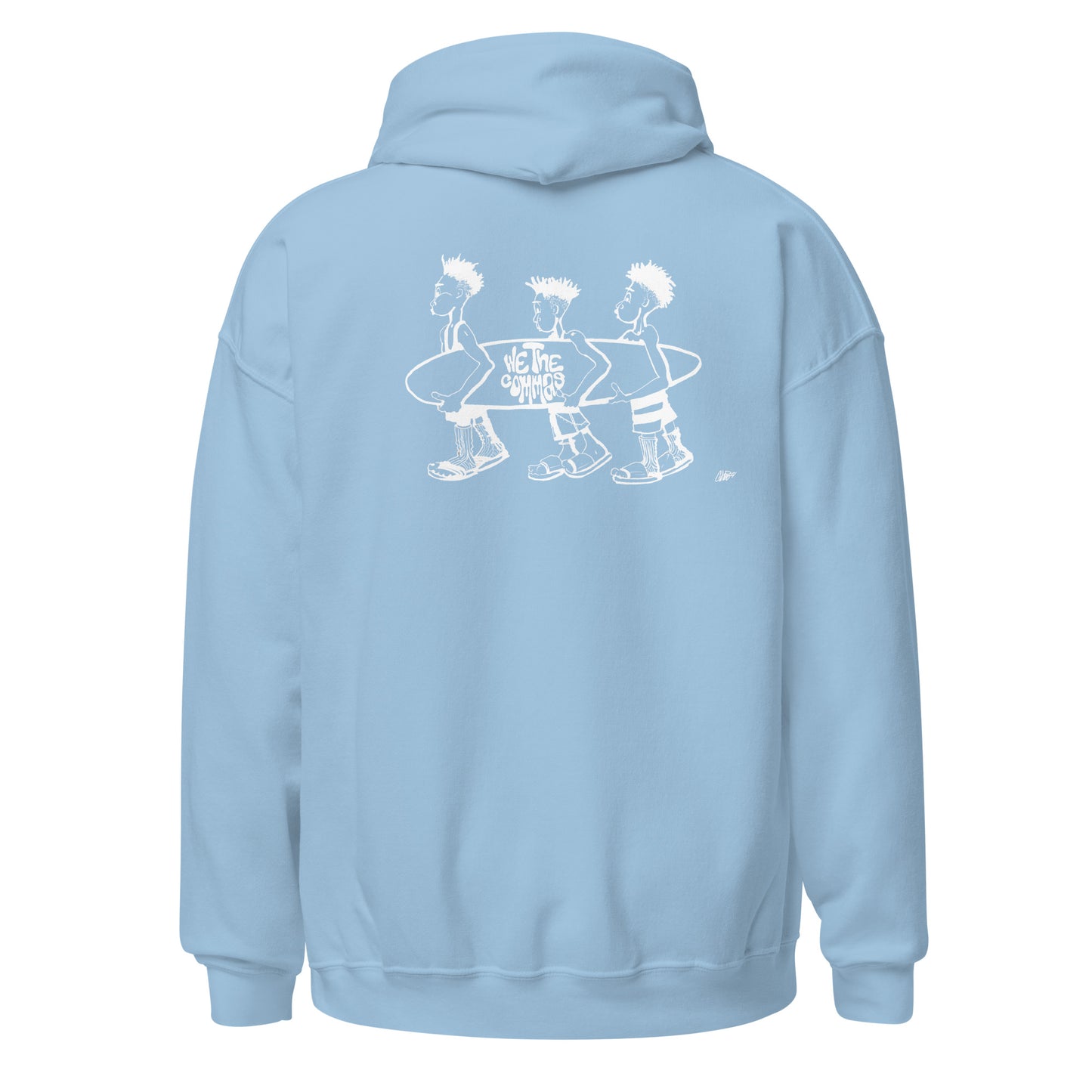WE THE COMMAS SURF BOARD HOODIE