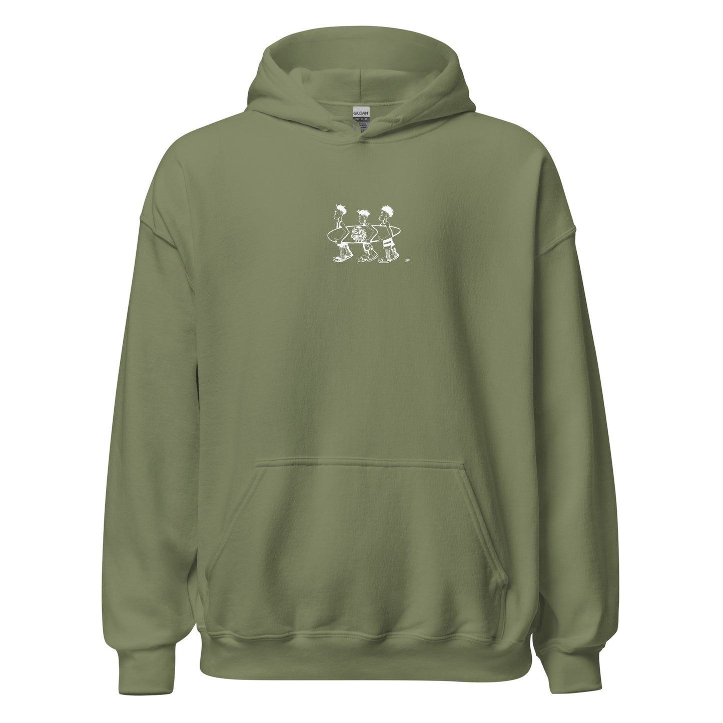 WE THE COMMAS BIG LOGO HOODIE