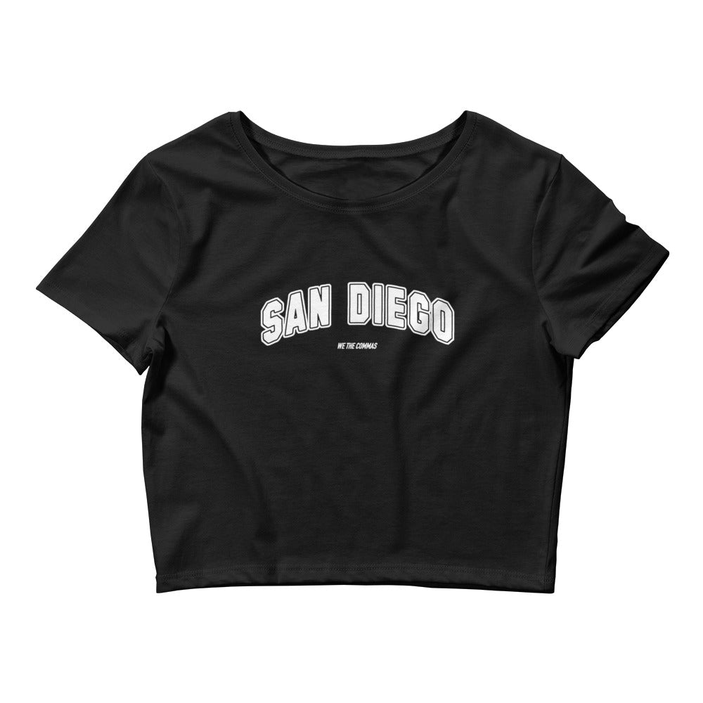 WOMEN'S SAN DIEGO CROP T-SHIRT