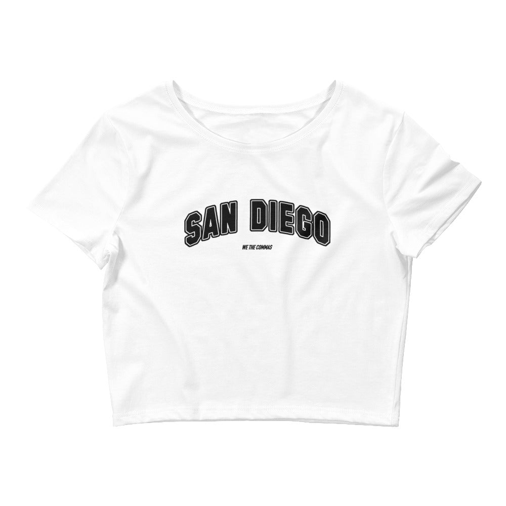 WOMEN'S SAN DIEGO CROP T-SHIRT